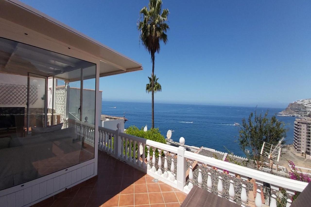 Sunset Balcony With Ocean Views Vila Mogán Exterior foto